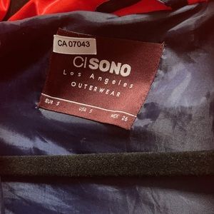 FALL-WINTER JACKET CISONO SIZE S